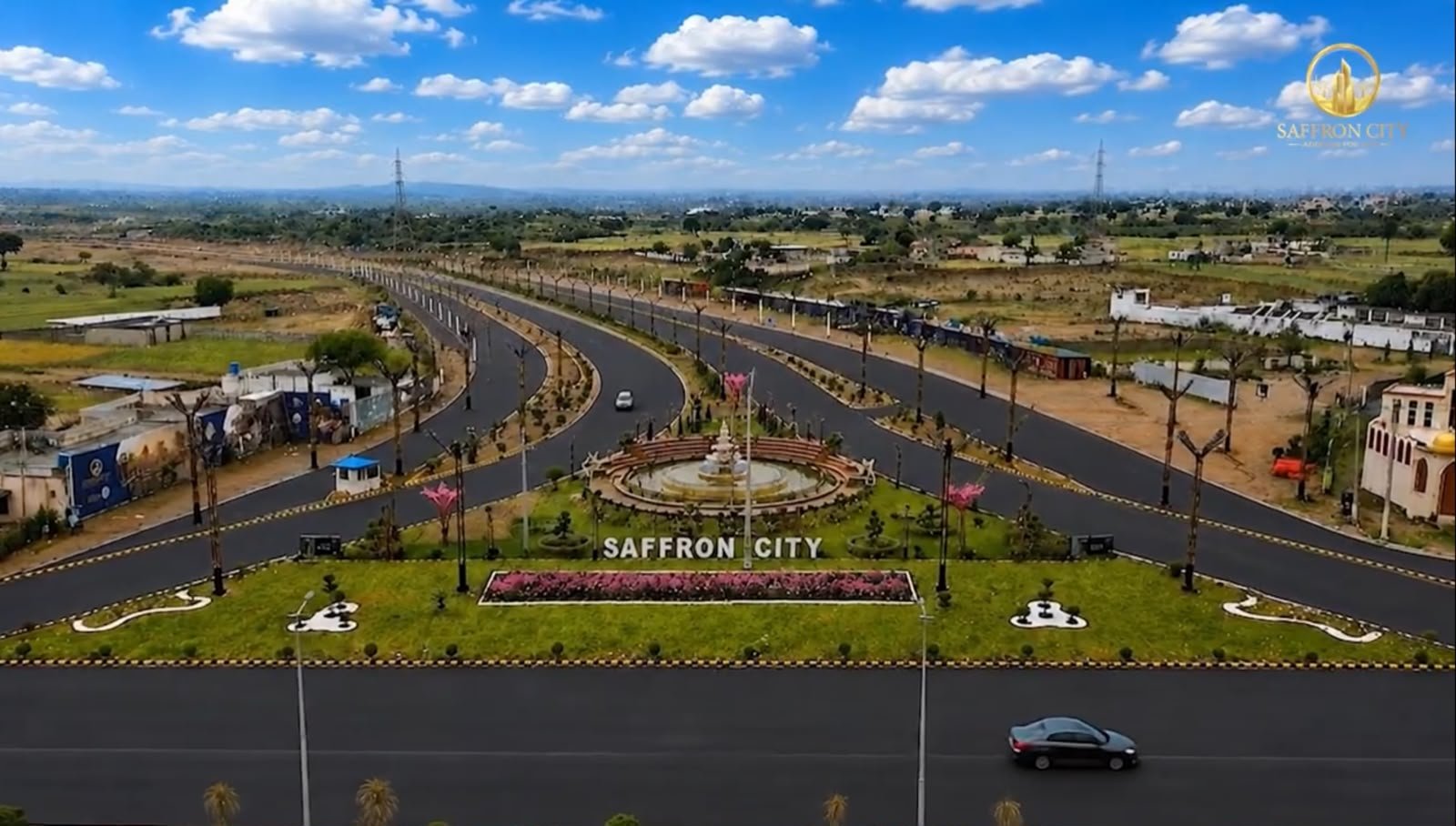 Saffron City Rawalpindi main gate view